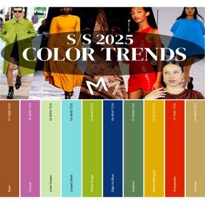 NEW YORK FASHION WEEK SPRING / SUMMER 2025 TOP COLORS